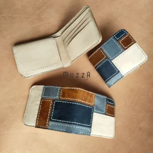 BW Muza BIFOLD WALLET LEATHER Puzzle 02 - Dompet Kulit Pria Motif Puzzle